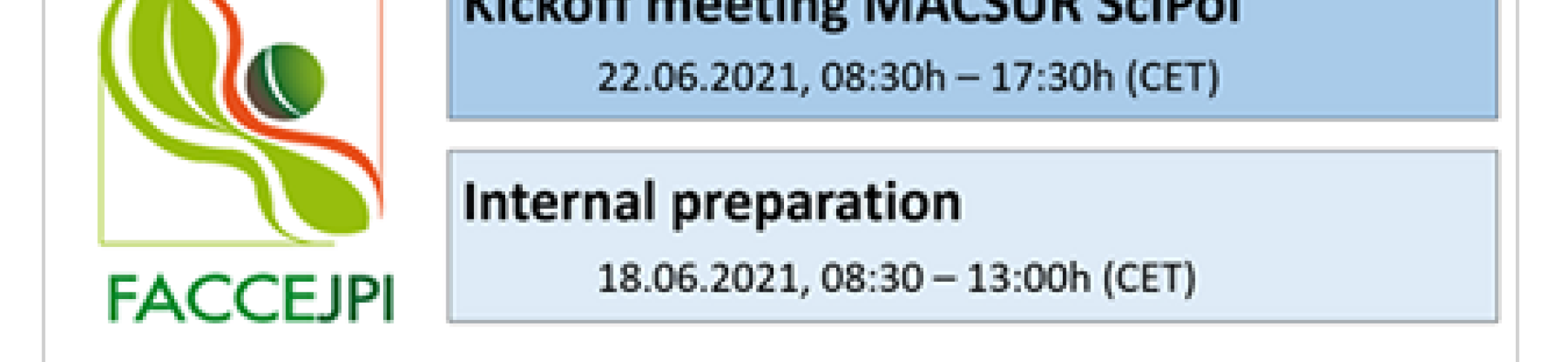 Kick-off meeting MACSUR Science-Policy Knowledge Hub