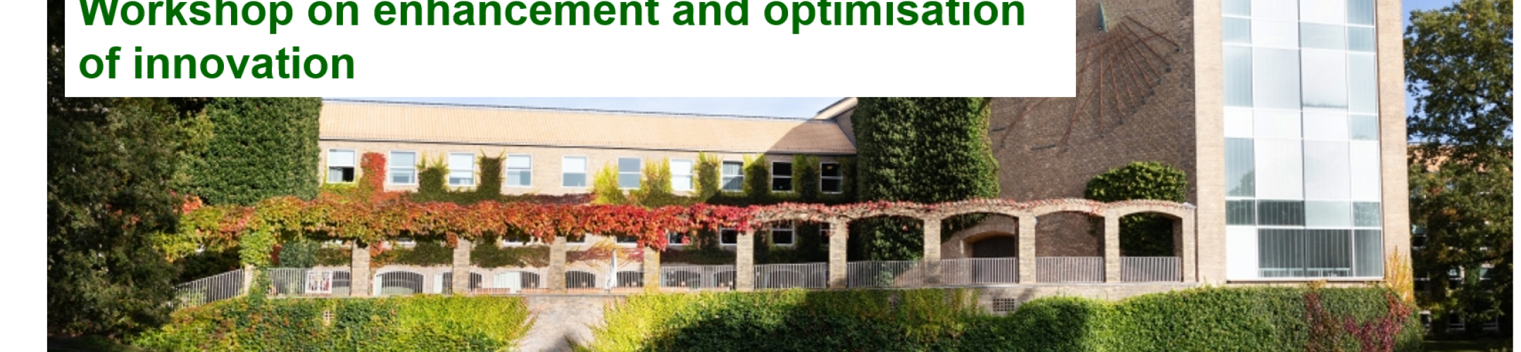 Registration now open! SUSCROP seminar on research and innovation in sustainable crop
      production & workshop on enhancement and optimization of innovation